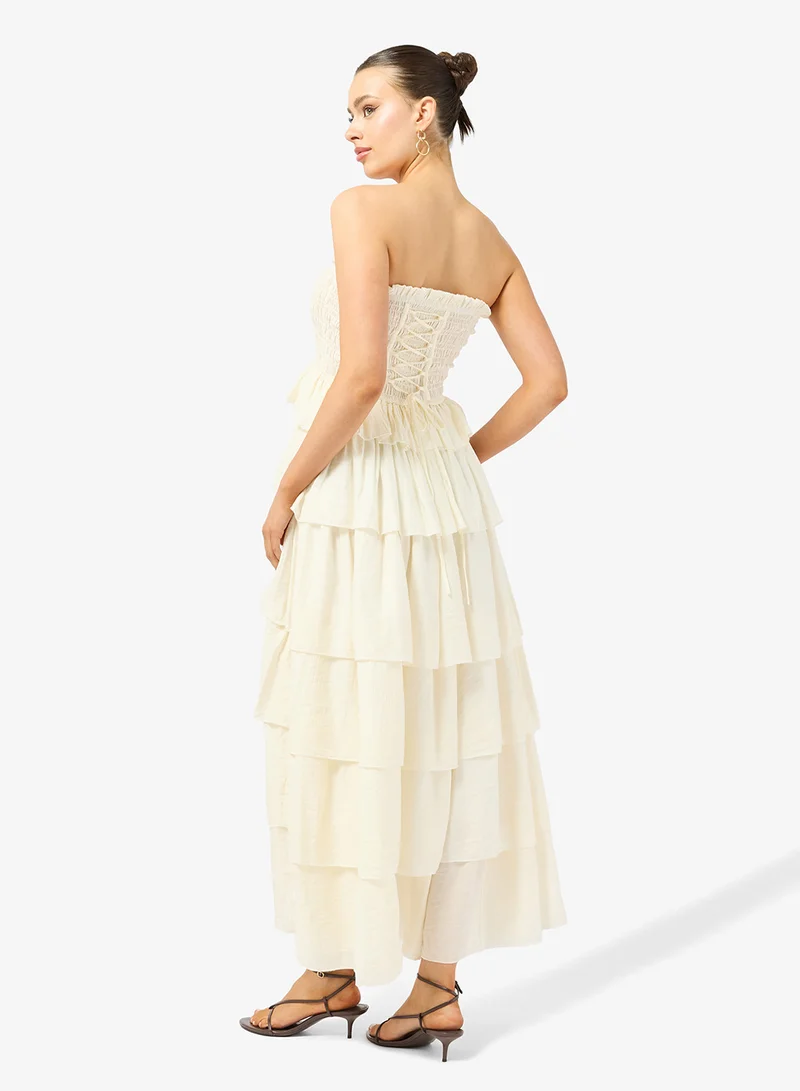 Ginger Boutique Sweetheart Neckline Corset Bodice A Line Gown